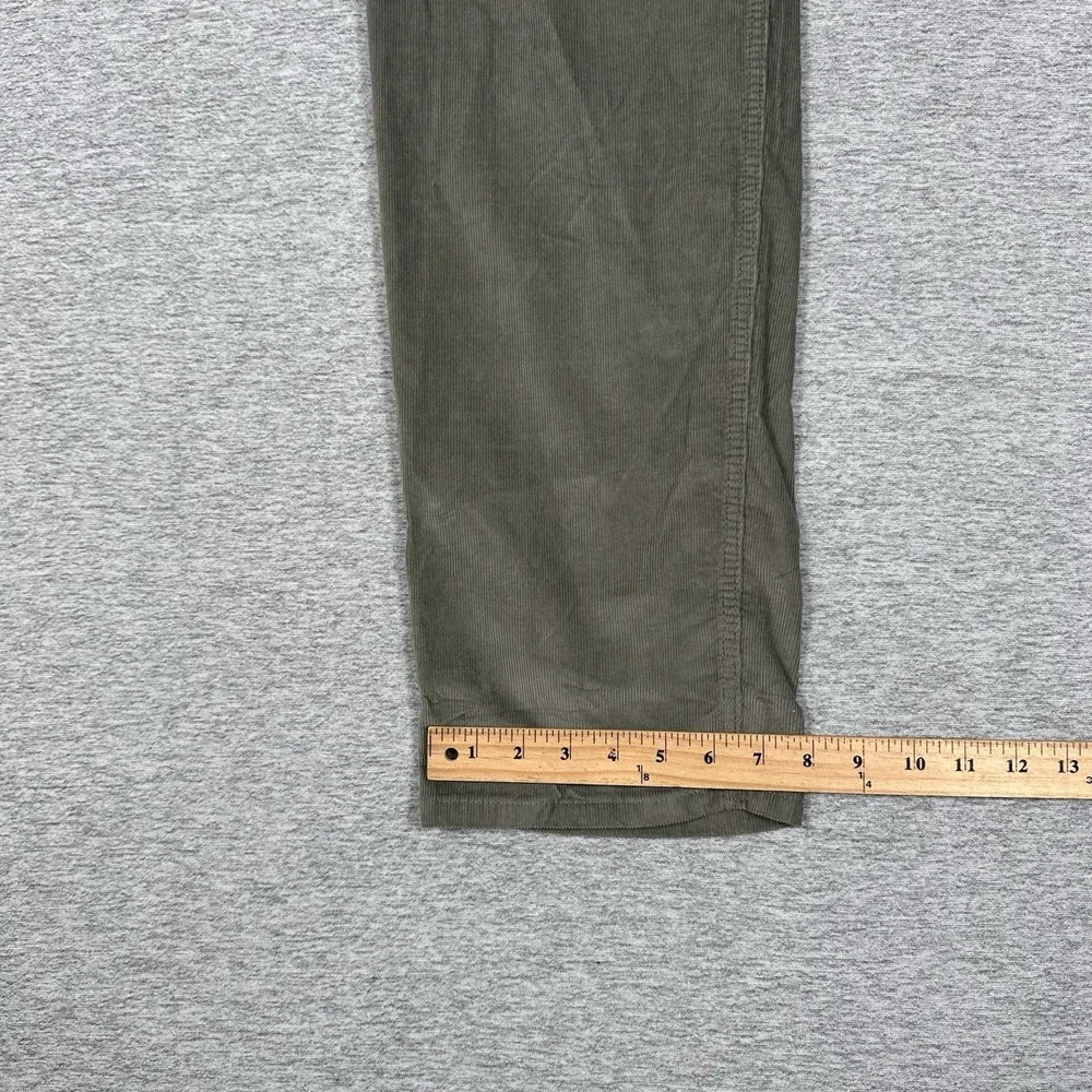 Banana Republic Pants Mens Size 42x34 Green Traveler Slim Corduroy Mid Rise